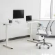 Стол с регулируемой высотой Ergo Office ER-401 W, 140x60 см, белый