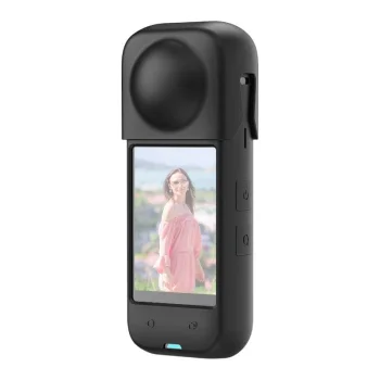 Silikona aizsargvāciņš PULUZ priekš Insta360 X4 PU985B, melns