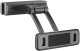 Universal Adjustable Car Headrest Mount for Tablet and Phone, Black