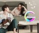 BT3401 Bluetooth Speaker Alarm Clock LED RGB Lamp Wireless Charger