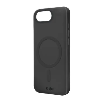 SBS Instinct Mag vāciņš iPhone 16e / 17e ar MagSafe atbalstu, melns