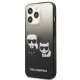 Чехол Karl Lagerfeld Gradient Ikonik Karl&Choupette для iPhone 13 Pro / 13