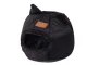 Soft Cat and Dog Bed House Cave, 32x30cm, Black
