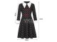 Wednesday Addams bērnu kostīms / kleita, 125-135 cm