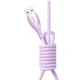 Joyroom S-A59 Vibrant Series USB-A uz Lightning kabelis 3A 1.2m, violets