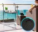 Salokāmais piekaramais balkona galds, plaukts | Folding Balcony Table Shelf
