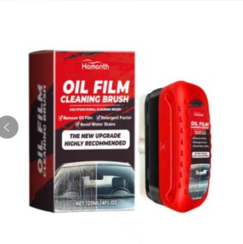 Car Window Cleaner with Built-in Brush Streak-Free 120ml