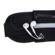 Сумка на пояс для бега, Чёрная | Running fitness Waist Pocket bag