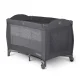 Ricokids saliekamā ceļojumu gultiņa ar matraci un somu, 127.5x66x82 cm, antracīta
