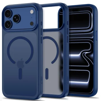 Чехол Tech-Protect Magmat Magsafe CC для iPhone 18 Pro Max / 17 Pro Max, синий