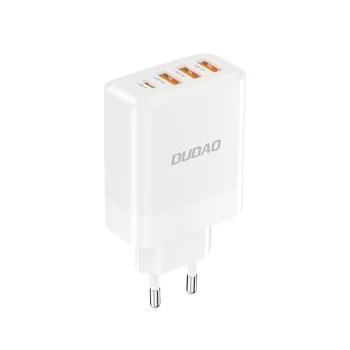 Сетевое зарядное устройство Dudao A5HEU 3x USB-A 1x USB-C PD 20W - белое