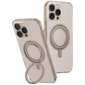 Uniq iPhone 16 Pro Max Case Swivix 360 Rotating Kickstand, Gold
