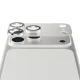 PanzerGlass Fender kameras aizsargstikls iPhone 17 Pro, sudraba