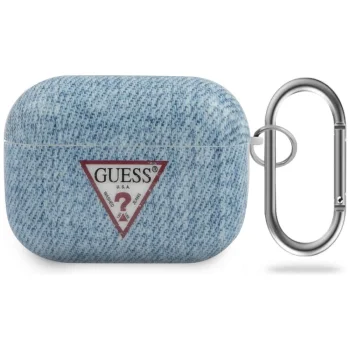 Guess AirPods Pro maciņš Jeans Collection, zils