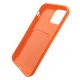 Samsung Galaxy S20+ Plus (SM-G985F/DS) Silicone Wallet Card Case, Red | Silikona Vāciņš Maciņš Apvalks Bampers