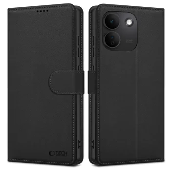 Чехол-книжка Tech-Protect Wallet для Xiaomi Redmi Note 17 Pro Max 5G, Matte Black