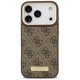 Guess 4G Logo Plate MagSafe Phone Case Cover iPhone 17 Pro - brown