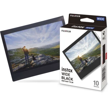 Фотопленка Fujifilm Instax Wide с черной рамкой, 10 снимков