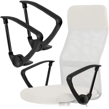 Sofotel Sydney II Chair Armrests, Black, 2 Pcs