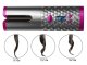 Automatic Cordless Rotating Hair Curler with LCD Display