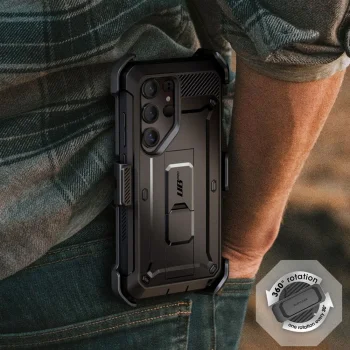 Supcase Unicorn Beetle Pro vāciņš Samsung Galaxy S25 Ultra Black