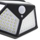 Dārza Apgaismojums Nakts Lampa ar Saules Bateriju Akumulatoru un Kustības Sensoru 100 LED | Garden Solar Lamp Light...