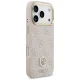 Guess iPhone 17 Pro Case 4G Strass Logo & Big Strap MagSafe, Pink