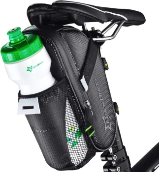 Rockbros C7-1 Waterproof Saddle Bicycle Bag 1.5L, Black