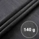 Plonos Premium Shade Net 1.5x50m 140g/m² with 50 Clips - Gray Garden Privacy Screen
