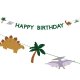 Party Decor Birthday Decorations Garland 3m, Dinosaurs