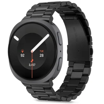 Tech-Protect Stainless tērauda siksniņa priekš Samsung Galaxy Watch 40/44/46 mm, melna
