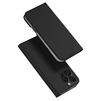 Dux Ducis iPhone 16 Pro Wallet Case Skin Pro, Black