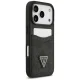 Guess 4G Double Card Triangle vāciņš iPhone 17 Pro, melns