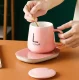 Ele. Krūzes Sildītājs Rozā + Krūze | Cup Warmer Pink