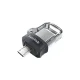 Флешка SanDisk Ultra Dual Drive m3.0 64GB USB 3.0 micro-USB, серый