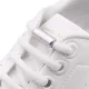 Malatec Elastīgas Apavu Auklas Šņores Striķi - Bez Sasiešanas, Balts | Shoelaces without Binding