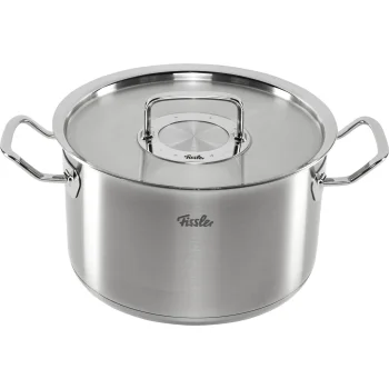 Katls ar vāku Fissler Original Profi Collection 2, 24 cm, 6,3 l, sudraba