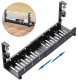 Adjustable Under Desk Cable Management Organizer, Black