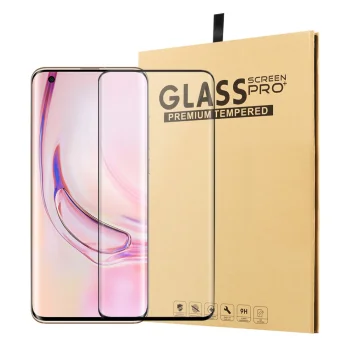 Xiaomi Mi 10 / Mi 10 Pro 3D Full Covering Tempered Glass Screen Protector | Ekrāna aizsargstikls