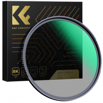 K&F Concept Nano-X MRC Black Mist 1/2 difūzijas filtrs 82 mm