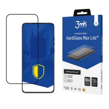 3mk HardGlass Max Lite aizsargstikls Motorola Edge 50 Neo, Melns