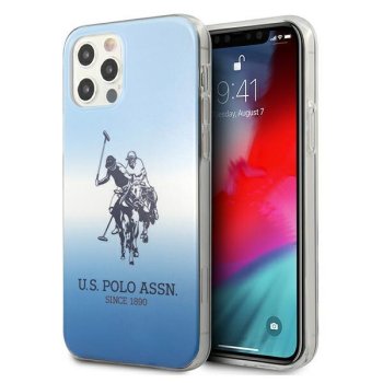 Apple iPhone 12 / 12 Pro 6.1'' US Polo Gradient Collection Case Cover (USHCP12MPCDGBL) | Telefona Maciņš Vāks...