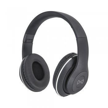 Forever Music Soul BHS-300 Wireless Bluetooth Headphones, Black | Bezvadu uz Auss Liekamās Austiņas Ausis