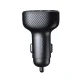 Joyroom JR-CCD03 Car Charger with Display, 3x USB-A, Black