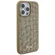 Чехол Guess для iPhone 15 Pro Max Disco Metal Script, золотой