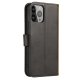 Magnet Case atverams vāciņš Honor 90 Pro, Melns