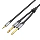 Audio kabelis 3.5mm uz 2x 6.35mm Vention BARHL 10m