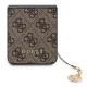 Чехол Guess 4G Charms для Samsung Galaxy Z Flip5, коричневый