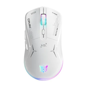 Bezvadu spēļu pele Onikuma CW917, balta