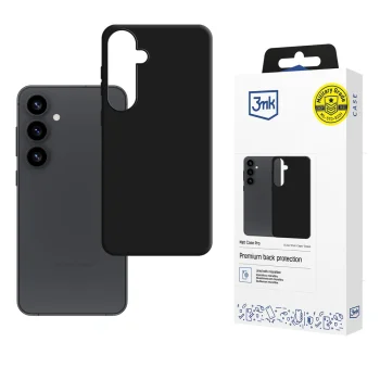 Чехол 3mk Matt Case Pro для Samsung Galaxy S25, Матовый черный